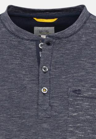 Мужской джемпер Camel Active Henley 1/1 Arm 409670-8T51, синий
