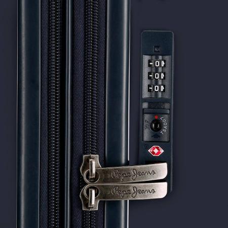Унисекс чемодан Pepe Jeans Bags, Модель Модель: CHAD ABS TROLLEY 70CM.,, арт: арт: 74194, цвет , цвет синий