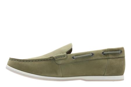 Мужские мокасины Clarks Morven Sun 26139035, оливковые