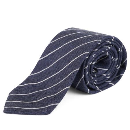 Мужской галстук Gant MOULINE STRIPE TIE (men) 95500, серый