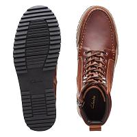 Durston Hi 26162306 - Мужские высокие топсайдеры Clarks, коричневые