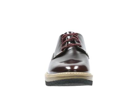 Женские дерби Clarks Zante Zara 26126649, бордовые