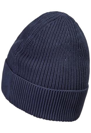 Мужская шапка Camel Active Small Beanie 406470-2M47, синяя
