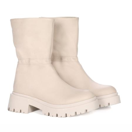 Женские полусапоги Bugatti 44405003-1000, бежевые