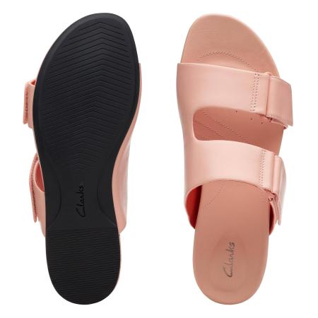 Женские сланцы Clarks Bright Deja 26140093, розовые Женские сланцы Clarks Bright Deja 26140093, розовые