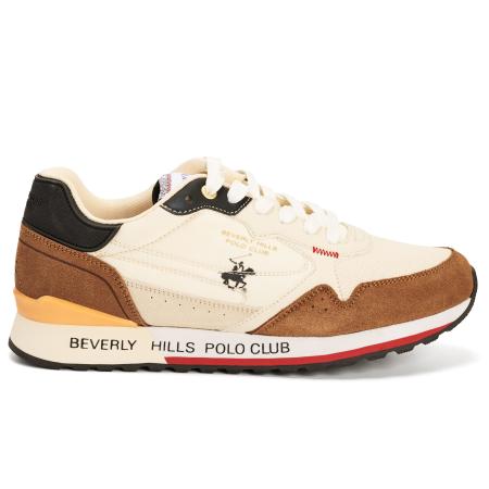 Мужские кроссовки Beverly Hills Polo Club KING POWER MIX BHM513105, бежевые
