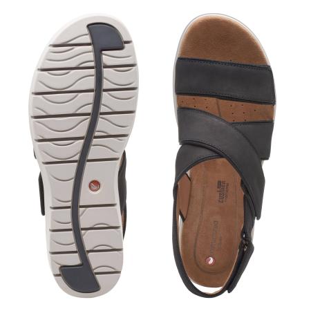 Женские сандалии Clarks Un Karely Dew 26140238, черные Женские сандалии Clarks Un Karely Dew 26140238, черные