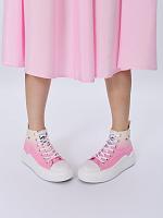 KAYA FLOW MID B51-3736-02 - Женские высокие кеды British Knights, розовые