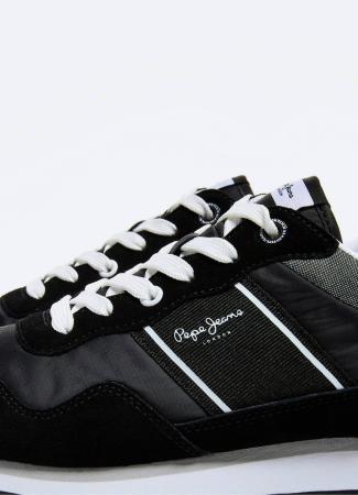 Мужские кроссовки Pepe Jeans London CROSS 4 SAILOR PMS30702, черные