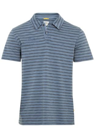 Мужское поло Camel Active Polo stripe 409965-1P57, голубое