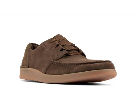 Мужские полуботинки Clarks Oakland Walk 26154065, оливковые