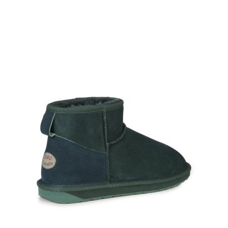 Женские ботинки из овчины (угги) EMU Australia Stinger Micro W10937 (жен. полусапоги из овчины (у W10937, зеленые