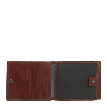 Мужской кошелек Braun Buffel AREZZO RFID Coin Wallet 12CS 81438, коричневый