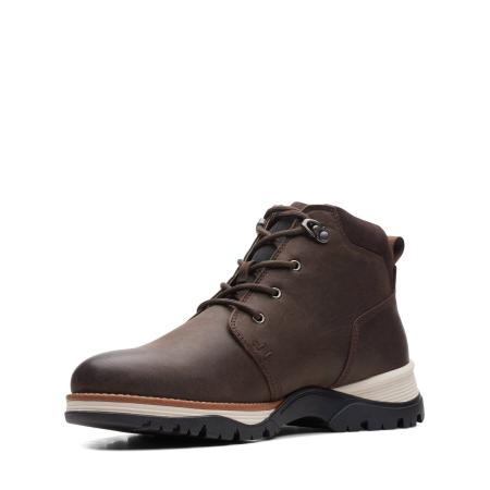 Мужские ботинки Clarks Topton Mid 26163262, коричневые
