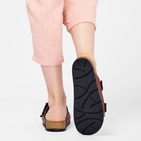 Женские пантолеты SCHOLL BORA 2 STRAPS F320811630, коричневые