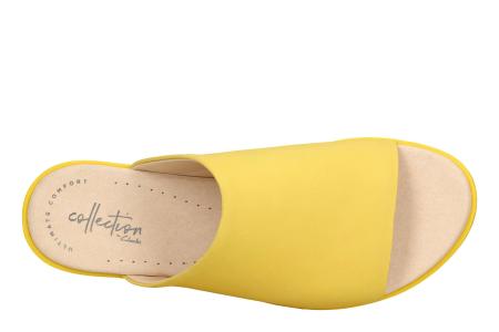 Женские сланцы Clarks Bay Petal 26139295, желтые