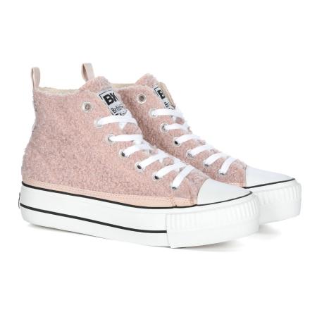 Женские высокие кеды British Knights KAYA MID B50-3723-03, розовые Женские высокие кеды British Knights KAYA MID B50-3723-03, розовые