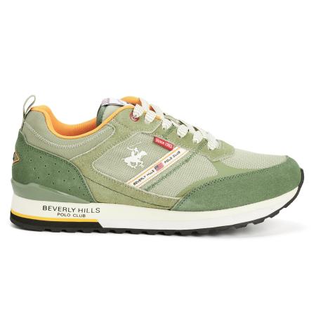 Мужские кроссовки Beverly Hills Polo Club BEVERLY MIX BHM513100, зеленые
