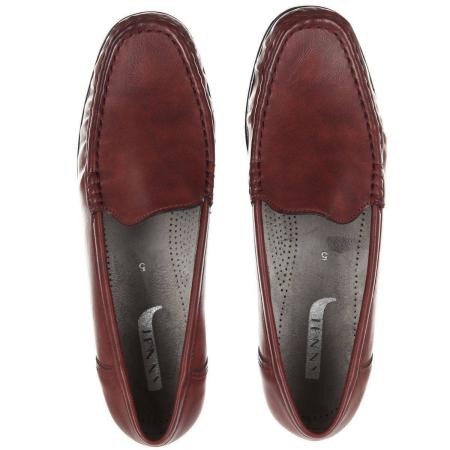 Женские мокасины ARA Atlanta 22-60107-32, бордовые