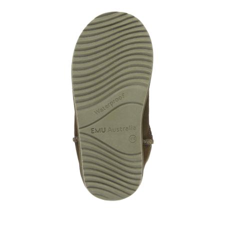 Детские сапоги EMU Australia Brumby Lo K10773, оливковые