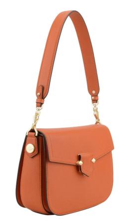 Женская сумка кросс-боди Maison Pourchet Sevres 78038, оранжевая