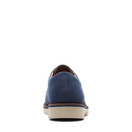 Мужские дерби брогированные Clarks Bayhill Cap 26157908, синие