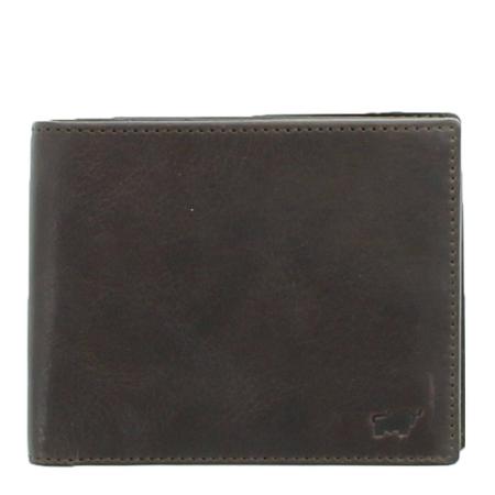 Мужской кошелек Braun Buffel AREZZO RFID Coin Wallet 12CS 81438, коричневый