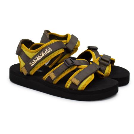 Мужские босоножки Napapijri RIP NP0A4HLK, желтые Мужские босоножки Napapijri RIP NP0A4HLK, желтые