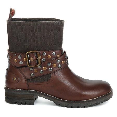 Женские полусапоги Pepe Jeans London HELEN STRAPS PLS50239, коричневые