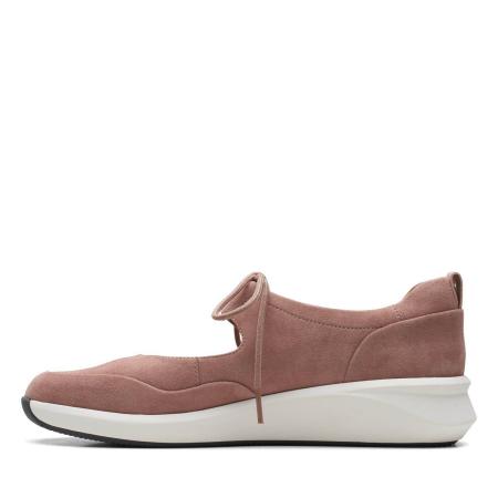 Женские туфли на ремешке Clarks Un Rio Skip 26159937, розовые