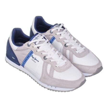 Мужские кроссовки Pepe Jeans London TINKER ZERO SEAL PMS30508, белые