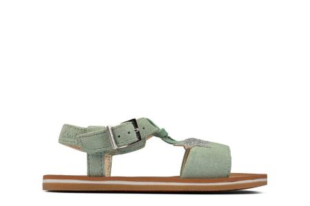 Детские сандалии Clarks Finch Summer T 26157623, зеленые