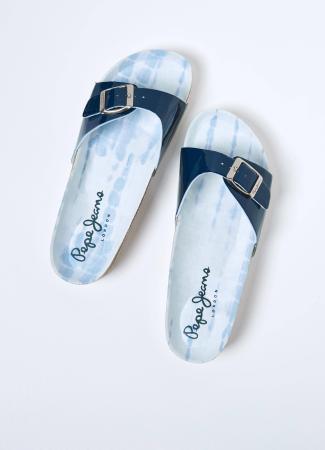 Женские сланцы Pepe Jeans London OBAN TIE DYE s_PLS90558, синие