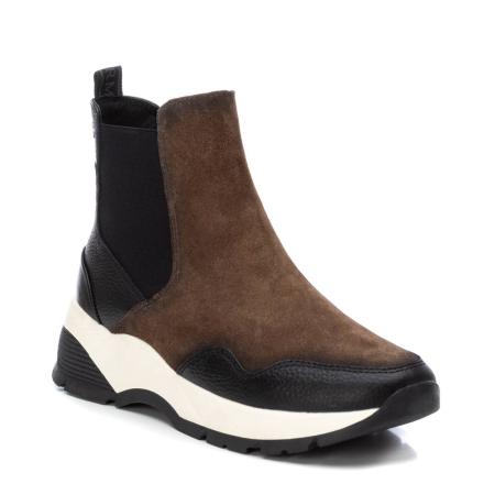 Женские челси CARMELA LEATHER LADIES ANKLE BOOTS 160162, коричневые