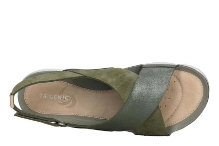 Женские сандалии Clarks Tri Chloe 26138949, оливковые
