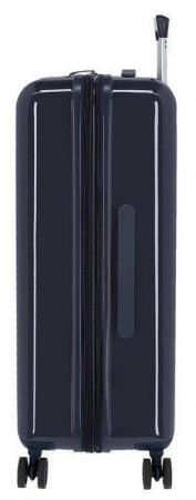 Троллей-кейс Pepe Jeans Bags Trolley ABS 55cm 79293, NOLAN KWAN NAVY 79293 (высота 55 см)