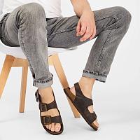 GASTON F311981019 - Мужские сандалии SCHOLL, коричневые GASTON F311981019 - Мужские сандалии SCHOLL, коричневые