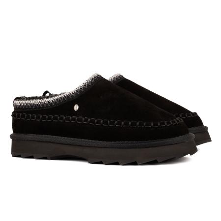 Женские уличные тапочки EMU Australia Slipper Sharky Adventure Scuff W13239, черные