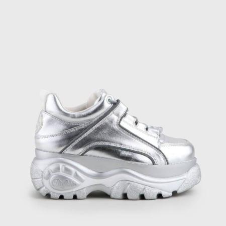 Женские кроссовки Buffalo shoes 1339-14 2.0 1533064, серебряные