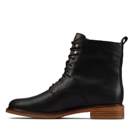 Женские высокие ботинки Clarks Clarkdale Lace 26155831, черные