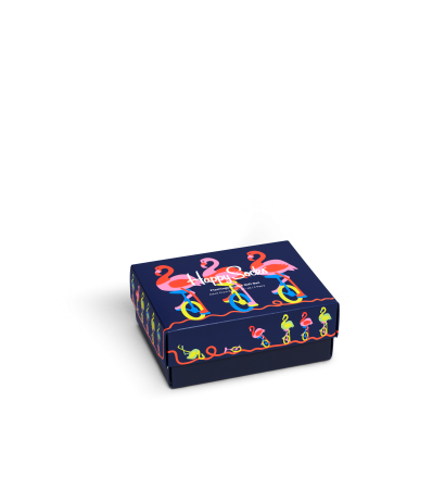 2-Pack Flamingo Socks Gift Set XFLA02