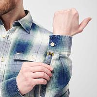 Longsleeve Shirt 409112-5S12 - Мужская рубашка Camel Active, зеленая