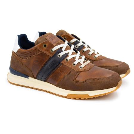 Мужские кроссовки Bullboxer 989K26213FCONA, коньячные