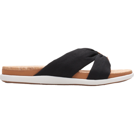Женские сланцы Clarks Clarks Eliza Shore 26165063, черные