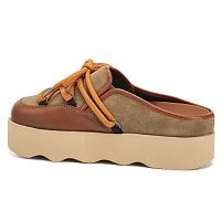 LINDSAY E F318352421 - Женские сабо SCHOLL, хаки