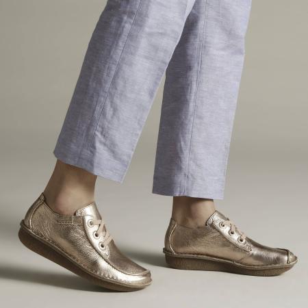 Женские полуботинки Clarks Funny Dream 26141434, розовые