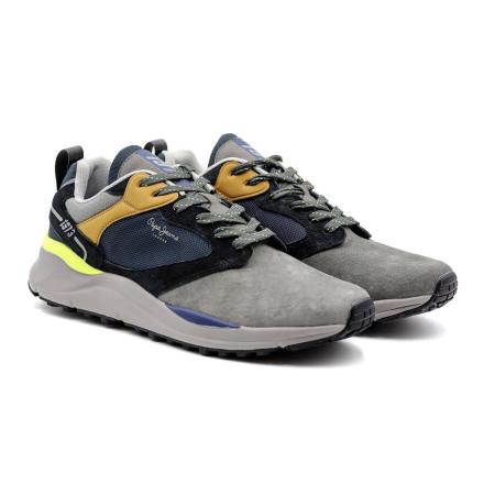 Мужские кроссовки Pepe Jeans London TRAIL LIGHT URBAN 21 PMS30778, серые