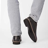  E3805-170 - Мужские дерби брогированные Bugatti, черные