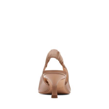 Женские туфли с закрытым мыском/открытой пяткой Clarks Violet55 Sling 26165969, бежевые