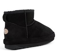 Stingers Sia W13206 - Женские полусапоги из овчины (угги) EMU Australia, черные Stingers Sia W13206 - Женские полусапоги из овчины (угги) EMU Australia, черные